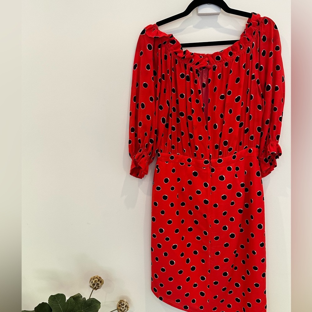 Saloni Silk Red Dress